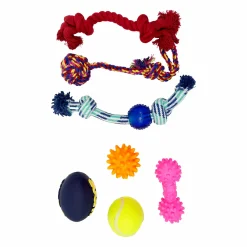 Animalerie|A TOUTES PATTES Lot de 7 jouets pour chien