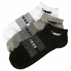 Sous-Vêtements Et Vêtements De Nuit|Chaussures Et Accessoires|AIRNESS Lot de 3 paires de chaussettes courtes fantaisie