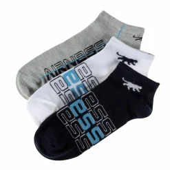 Sous-Vêtements Et Vêtements De Nuit|Chaussures Et Accessoires|AIRNESS Lot de 3 paires de chaussettes courtes fantaisie