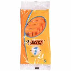 Hygiène|BIC Lot de 5 rasoirs 1 lame sensitive