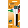 Papeterie Et Bureau|BIC Lot de 2 stylos 4 couleurs