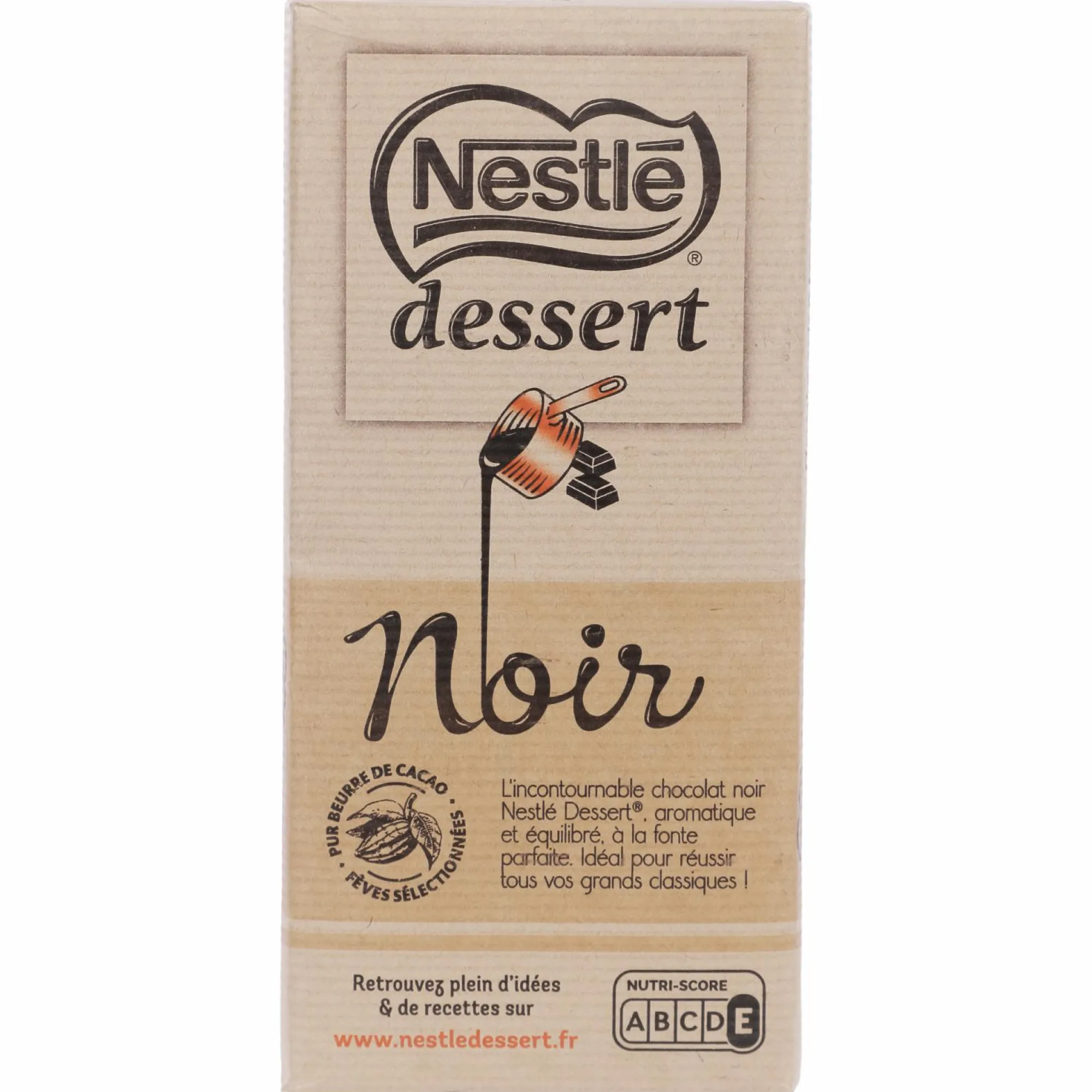 Épicerie Sucrée|Stokomani Lot de 5 tablettes chocolat noir Nestle dessert
