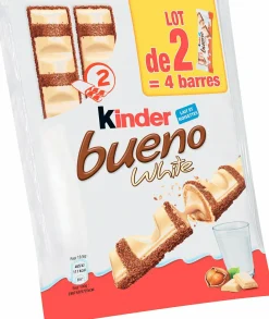 Épicerie Sucrée|Stokomani Lot de 2x2 barres de Kinder Bueno white