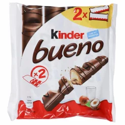 Épicerie Sucrée|Stokomani Lot de 2x2 barres de Kinder Bueno