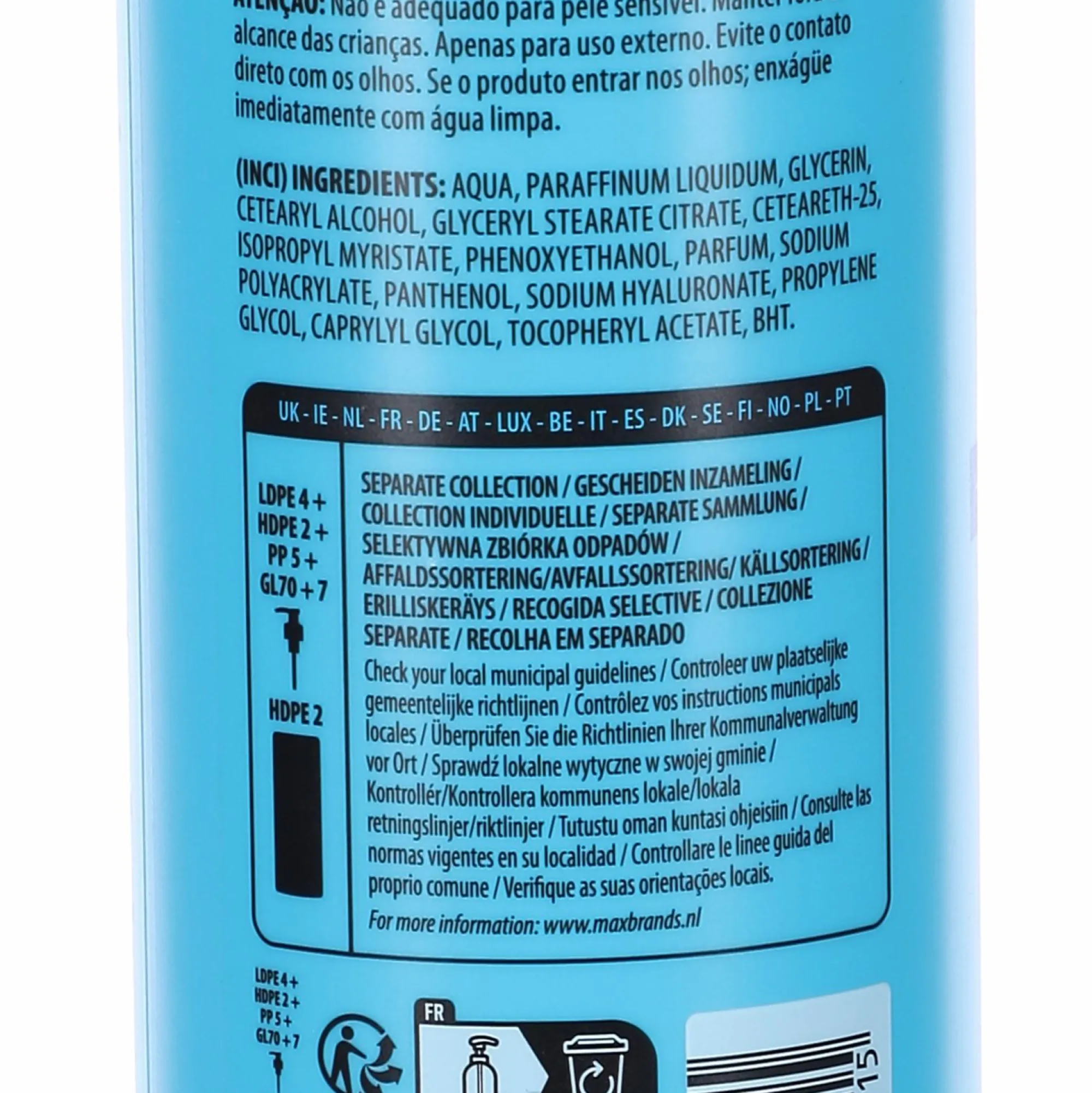 Corps|SENCE Lotion corporelle hydro shock en pompe