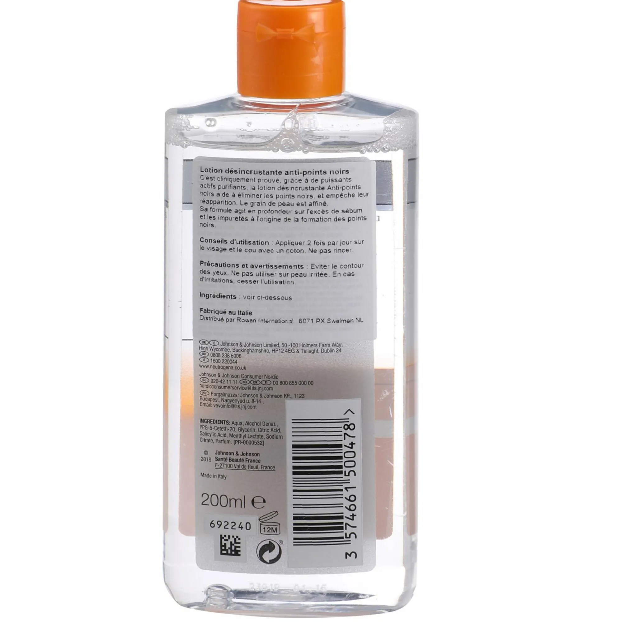 Visage|NEUTROGENA Lotion nettoyante anti-points noirs visibly clear