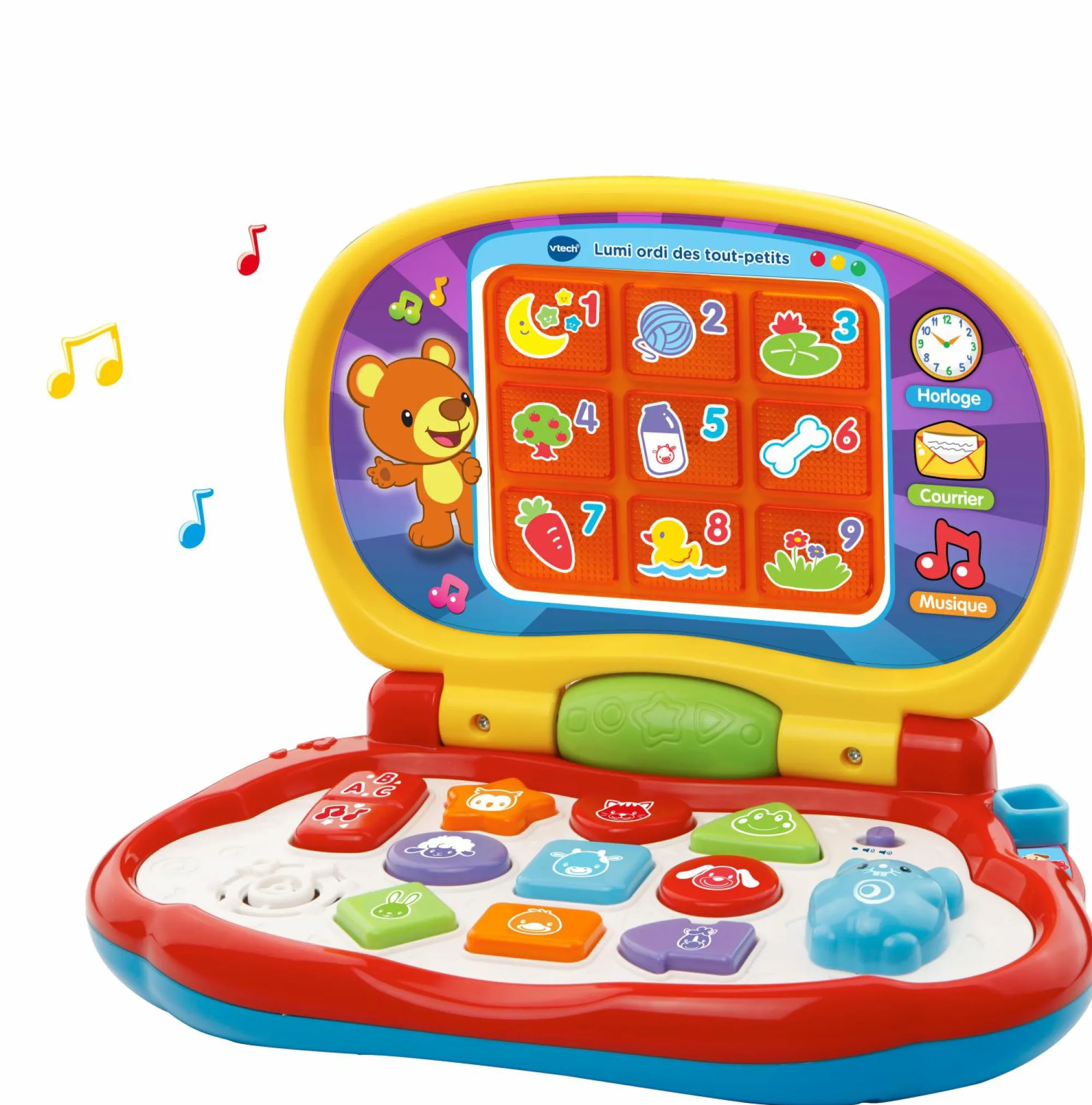 Jouet|De 0 À 24 Mois|VTECH Lumi ordi des tout-petits