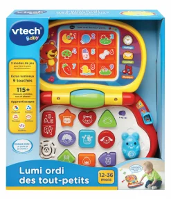 Jouet|De 0 À 24 Mois|VTECH Lumi ordi des tout-petits