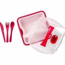 Conservation Et Rangement|Stokomani Lunch box 1.5L compartiment amovible + valve + couverts