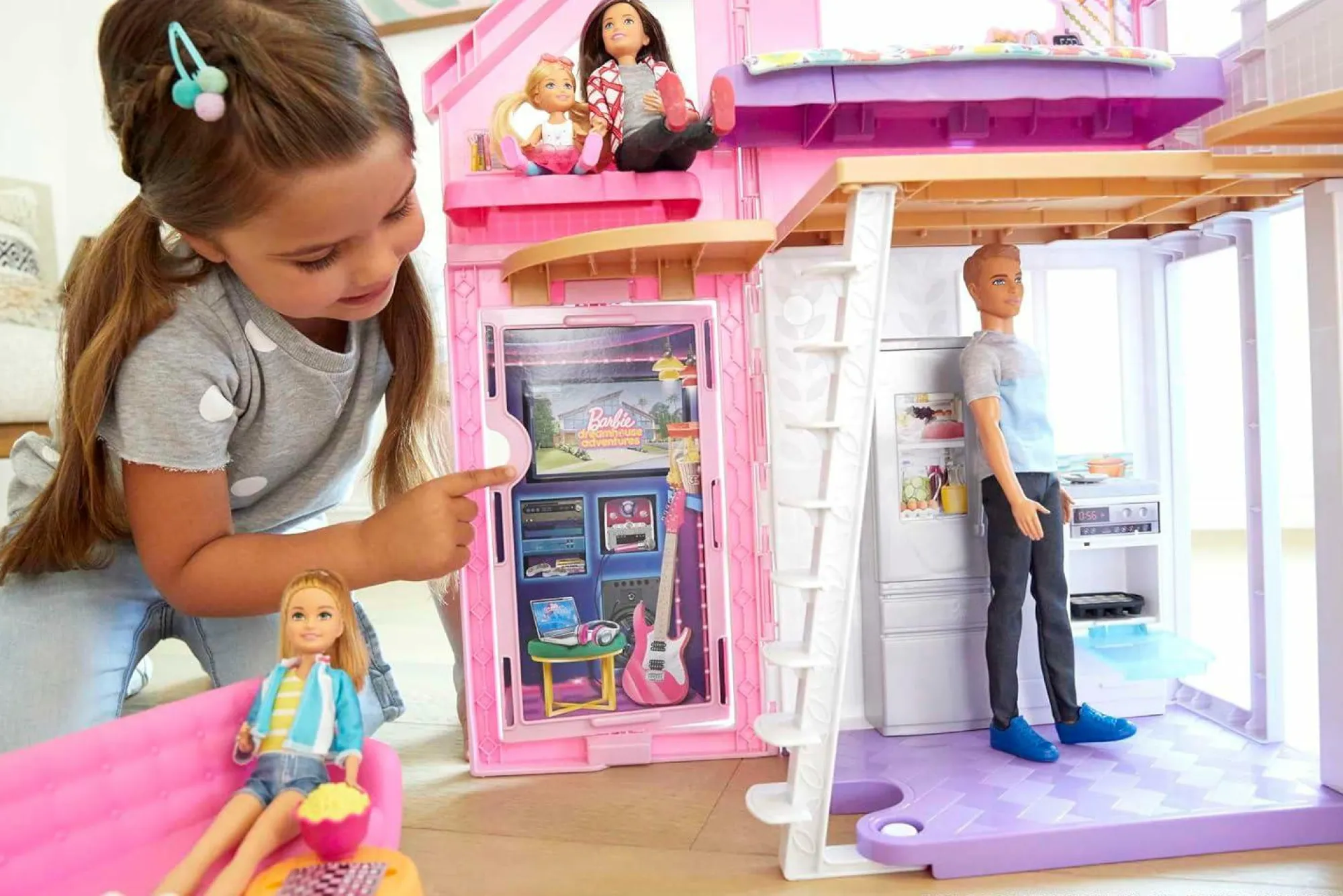 Jouet|De 2 À 4 Ans|BARBIE Maison à Malibu