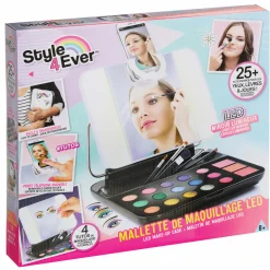 Jouet|CANAL TOYS Malette de maquillage avec miroir Led