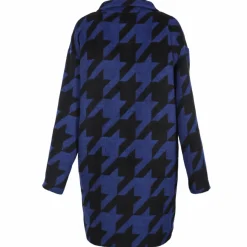 Vestes Et Manteaux|MIM Manteau croisé bleu Bleu_fonce