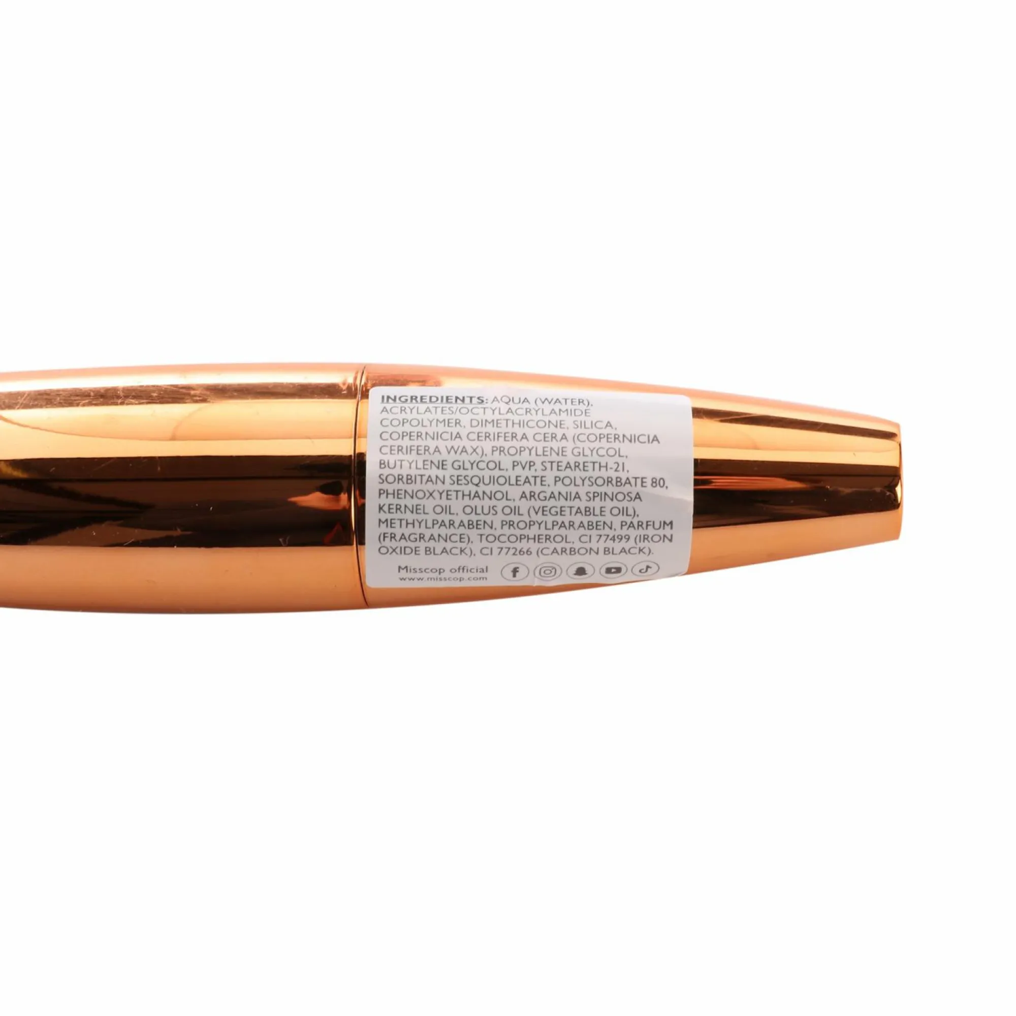 Maquillage Et Ongles|MISS COP Mascara à l'huile d'argan