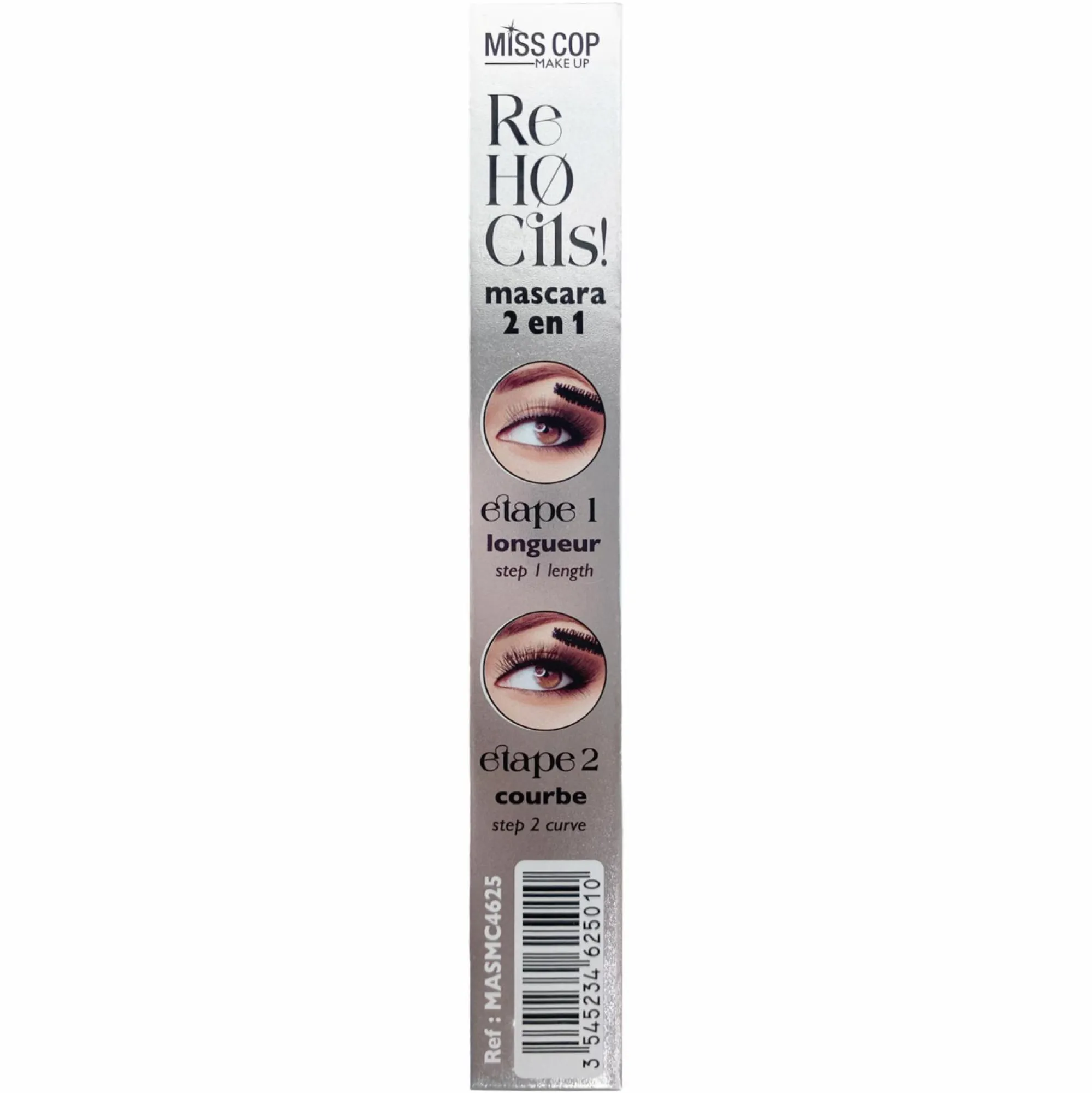 Maquillage Et Ongles|MISS COP Mascara rehocils 2 en 1 longueur et courbe