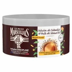 Cheveux|LE PETIT MARSEILLAIS Masque infusion de calendula et sesame anti frisotti