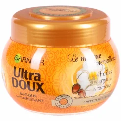 Cheveux|ULTRA DOUX Masque nourrissant huile d'argan et camélia
