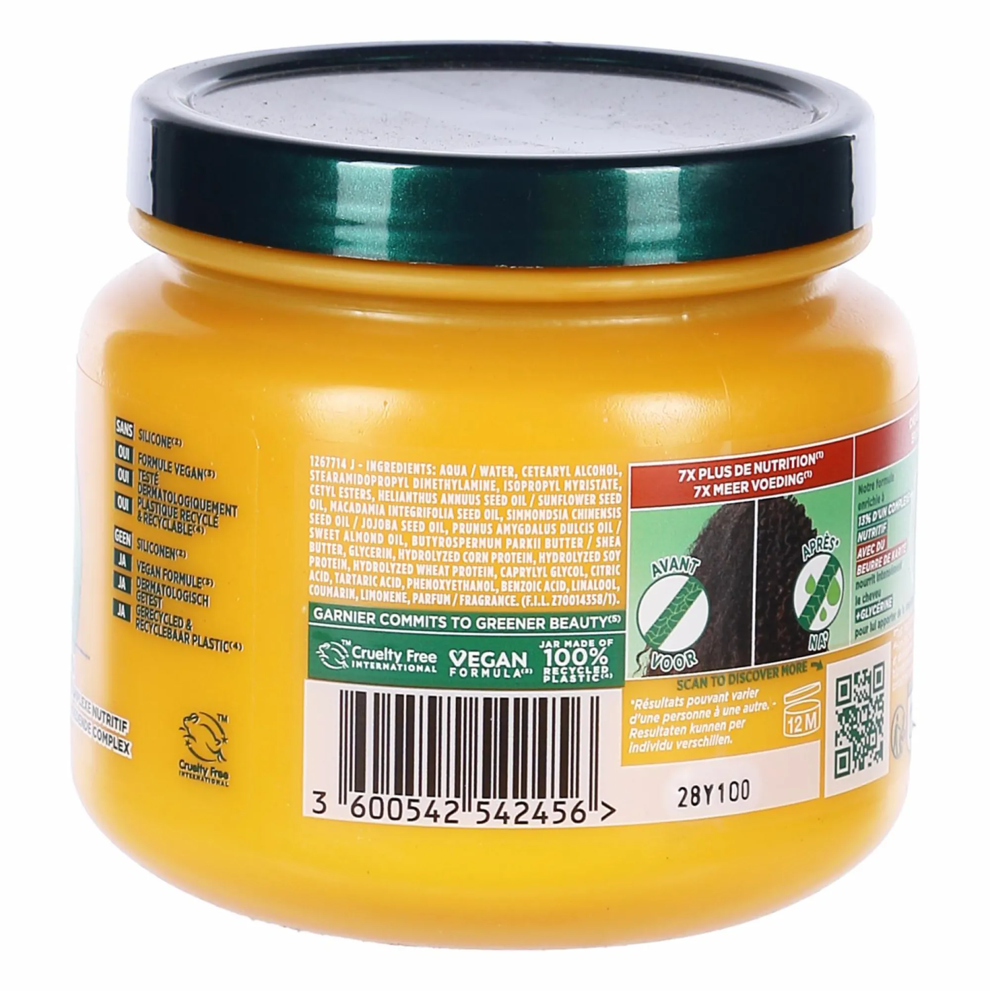 Cheveux|FRUCTIS Masque pour cheveux Nutrition intense