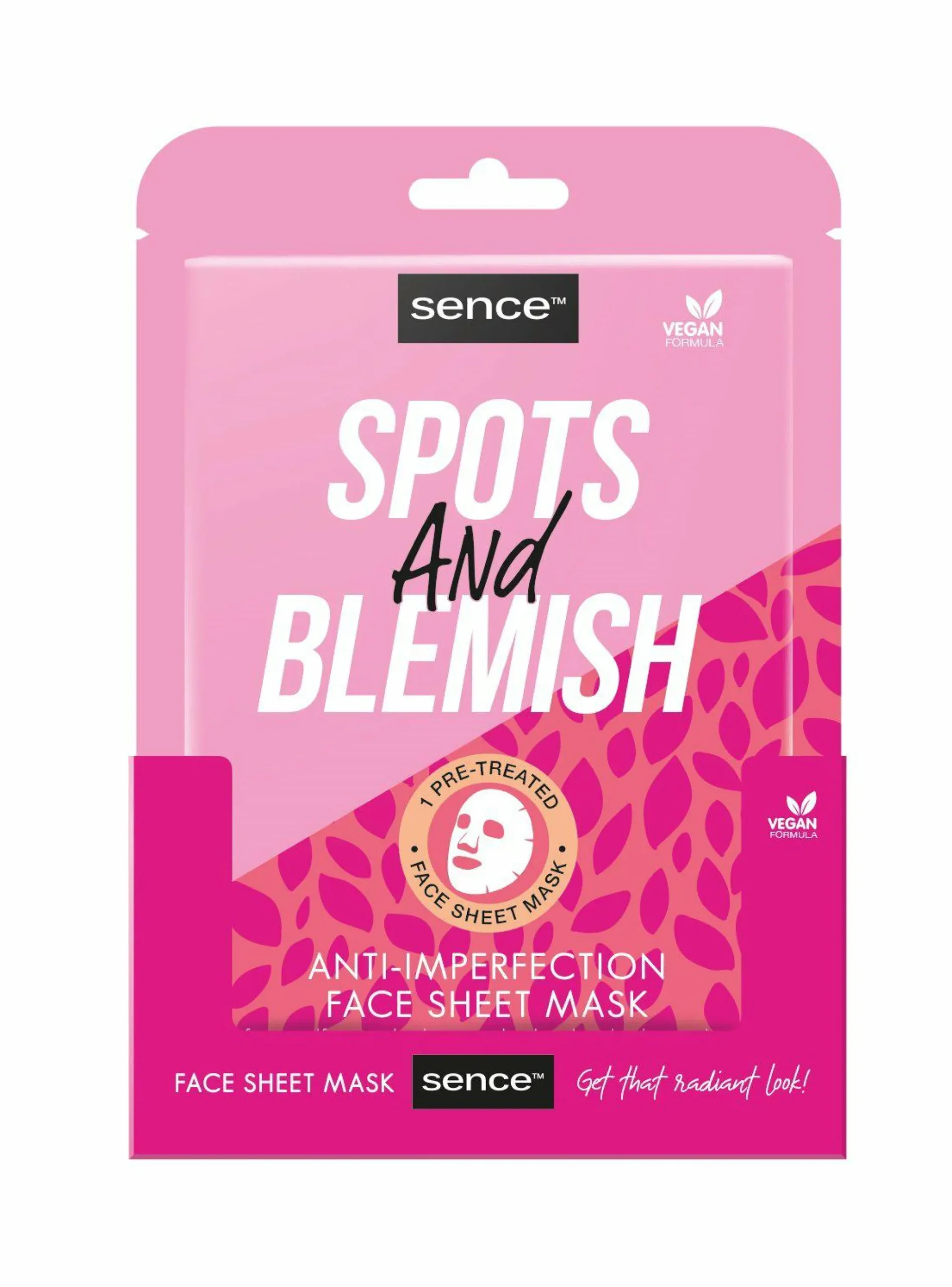 Visage|SENCE Masque visage en tissu anti imperfections