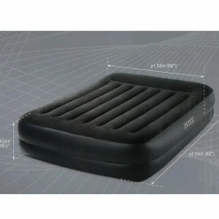 Linge De Chambre|INTEX Matelas gonflable électrique 2 places