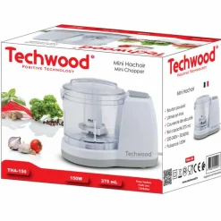 Cuisson Et Ustensiles|Petit Électroménager|TECHWOOD Mini hachoir 375ML