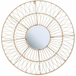 Décorations Murales|DECLIC HOME Miroir rond contour corde 60 cm