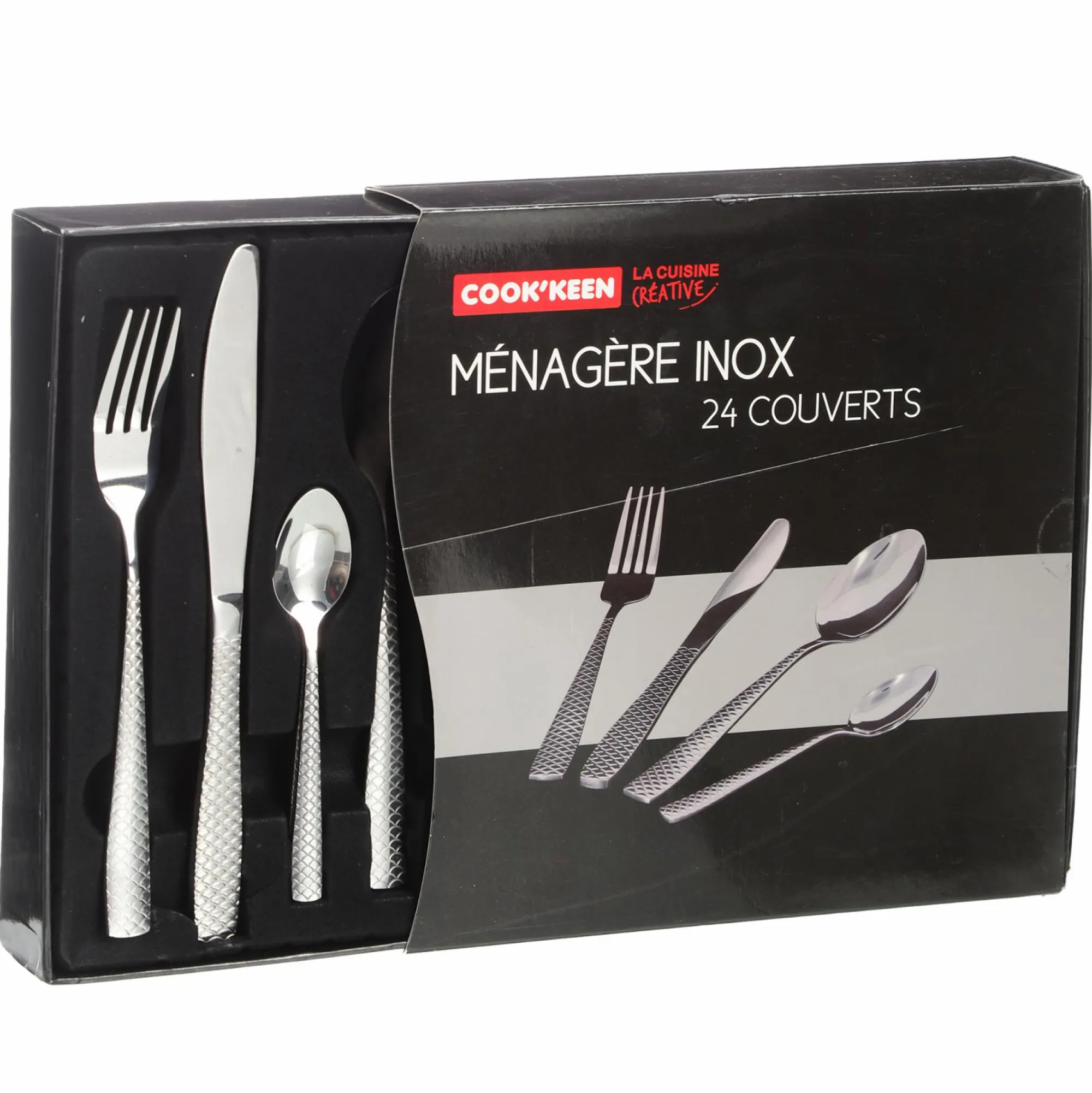 Vaisselle Et Service|Stokomani Ménagère 24 pcs en inox