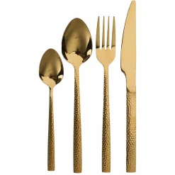 Vaisselle Et Service|COOK KEEN Ménagère dorée 24 pièces