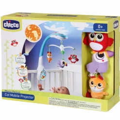 Jouet|De 0 À 24 Mois|CHICCO Mobile projecteur de la forêt