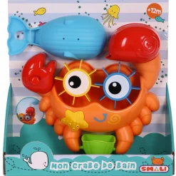 Jouet|De 0 À 24 Mois|SMALI Mon crabe de bain