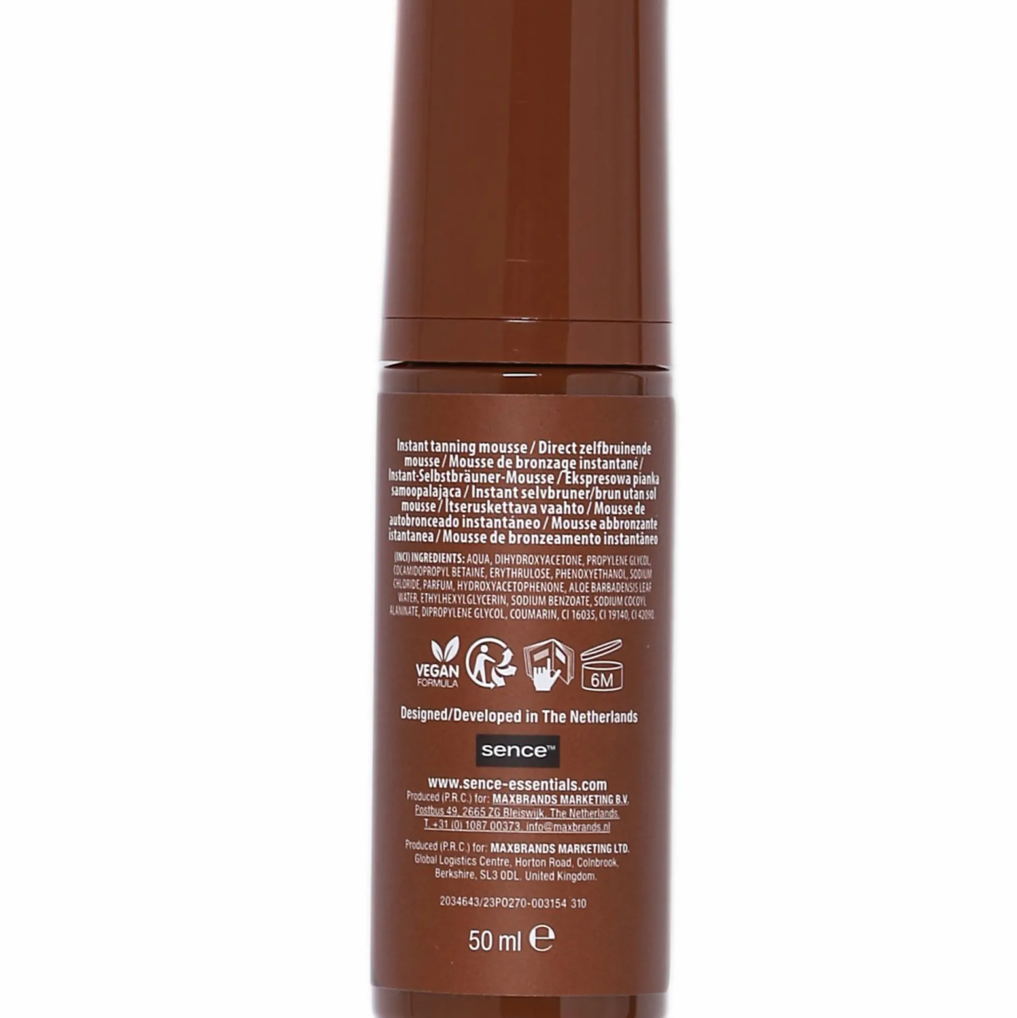 Coffrets Beauté Et Parfums|SENCE Mousse auto-bronzante medium + gant