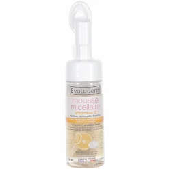 Visage|EVOLUDERM Mousse micellaire Vitamine C