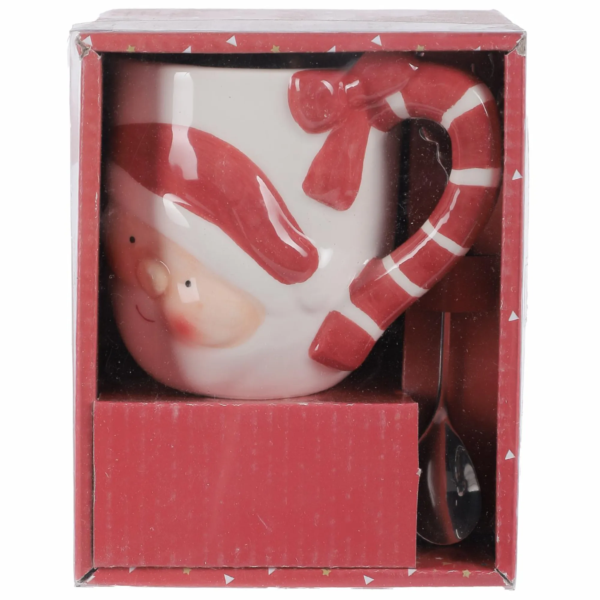 Vaisselle Et Service|Stokomani Mug Père Noël + petite cuillère Renne