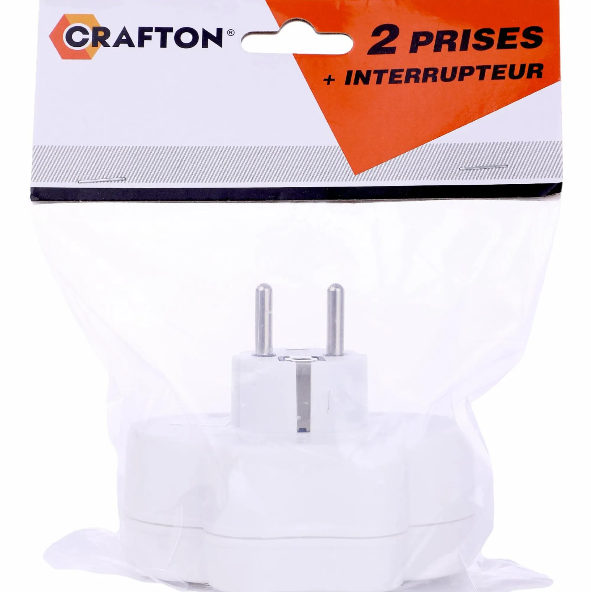 Outils De Bricolage|CRAFTON Multiprise 2 x 16A avec interrupteur
