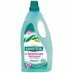 Produits Ménagers|SANYTOL Nettoyant désinfectant sols et surface eucalyptus