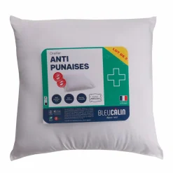 Linge De Chambre|BLEU CALIN Oreiller Greencare anti punaises 60x60cm