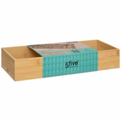 Conservation Et Rangement|FIVE Organisateur en bambou 15x38cm