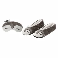 Lingerie Et Vêtements De Nuit|Stokomani Paire de ballerines + masque de nuit