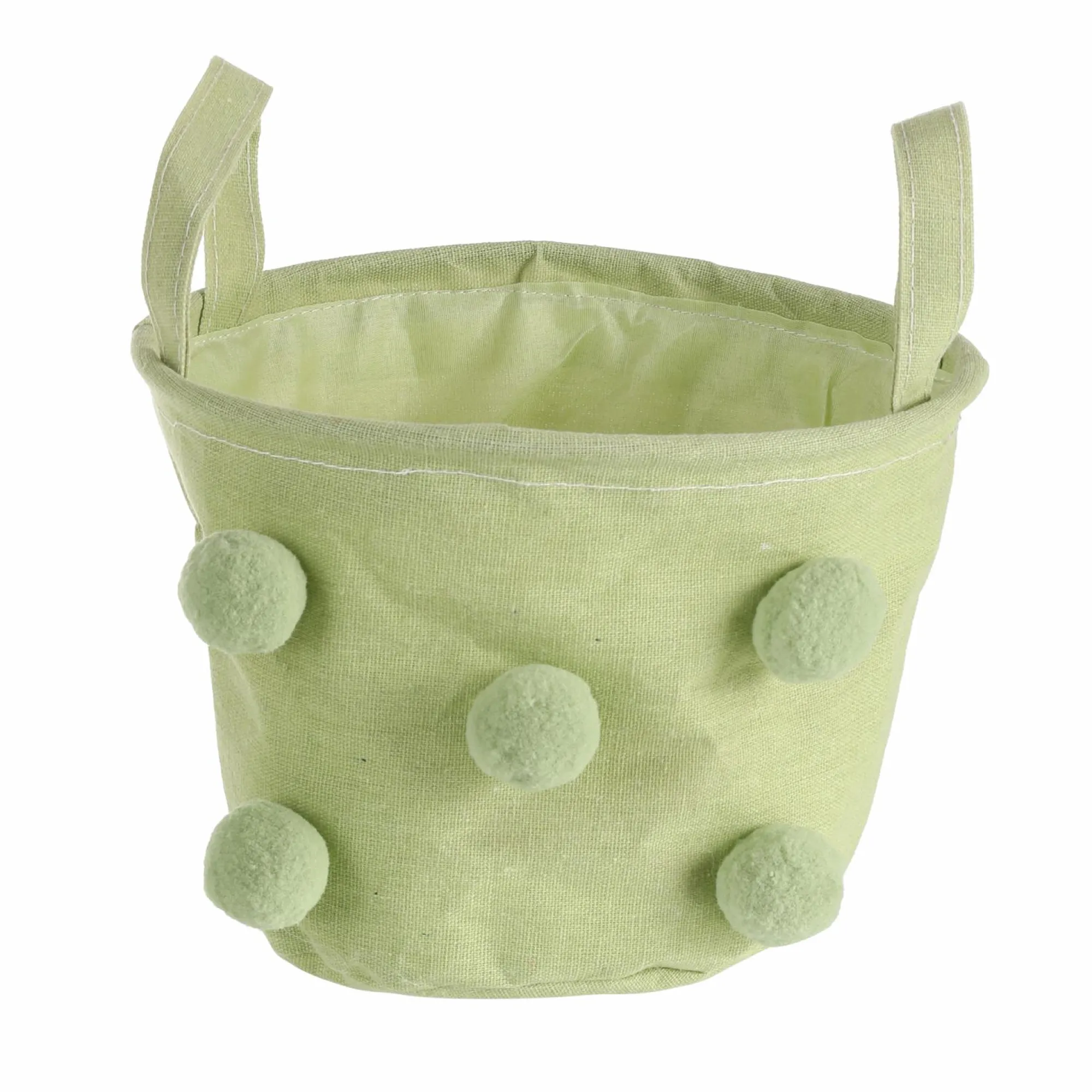 Rangement|Stokomani Panier de rangement pour enfant à pompons