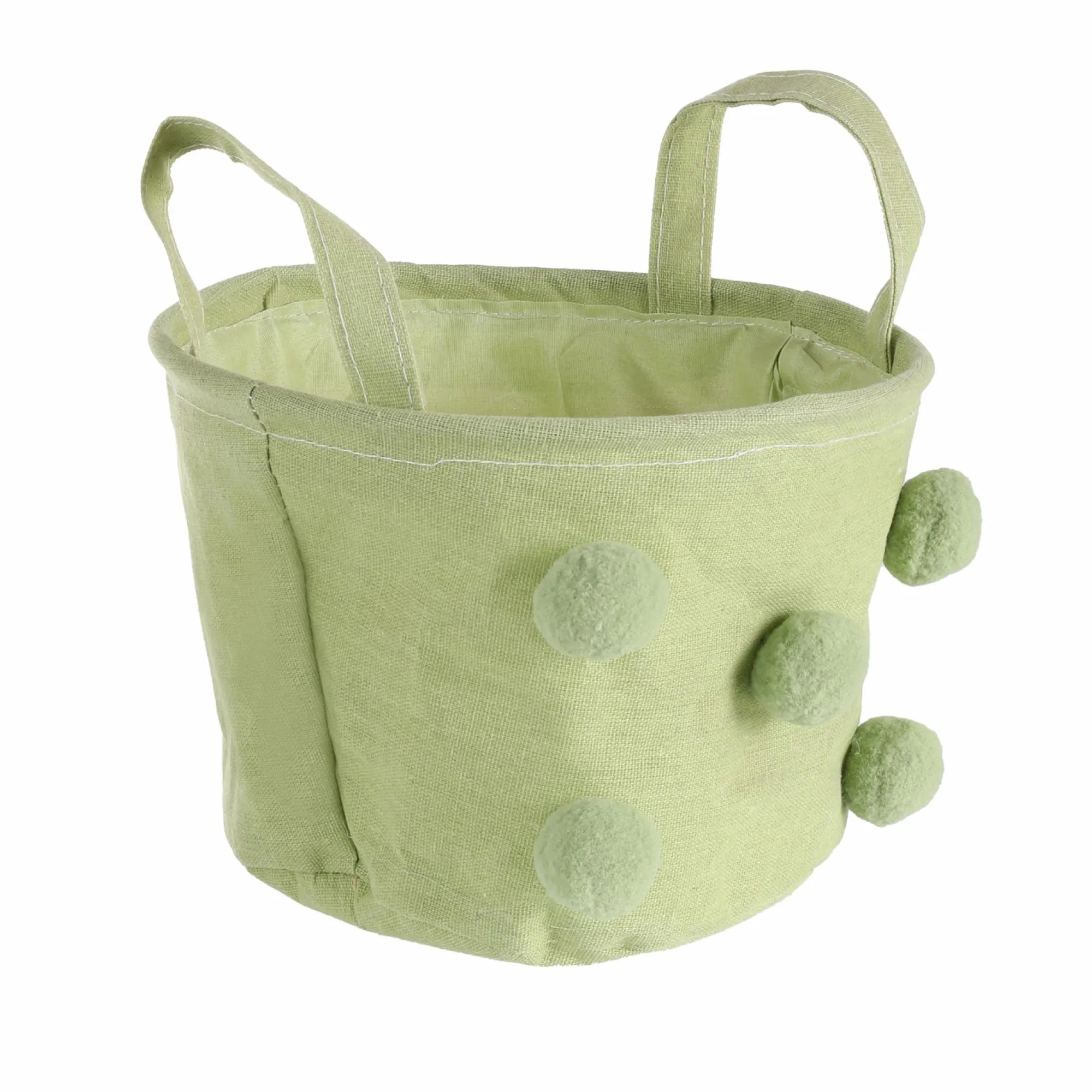 Rangement|Stokomani Panier de rangement pour enfant à pompons