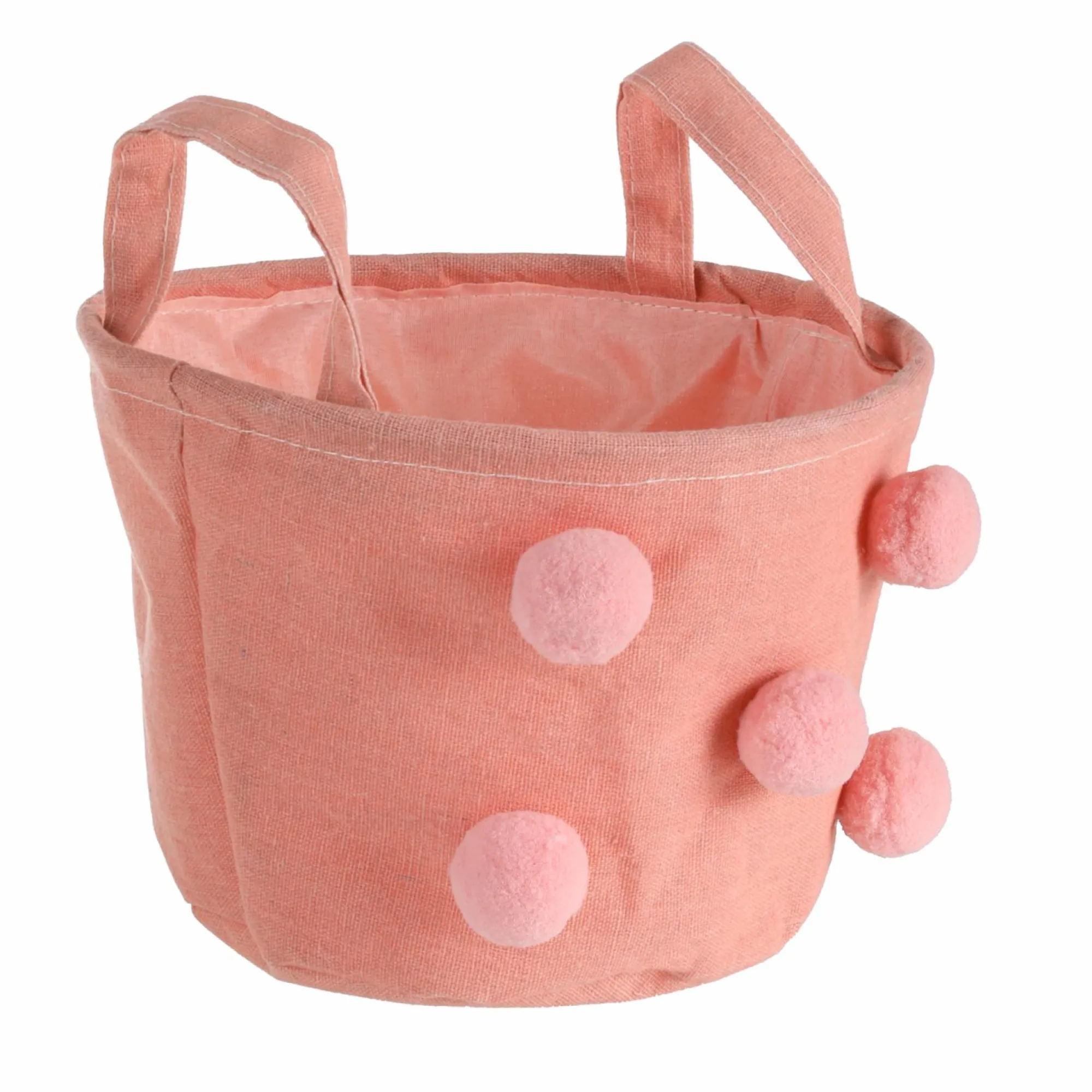 Rangement|Stokomani Panier de rangement pour enfant à pompons