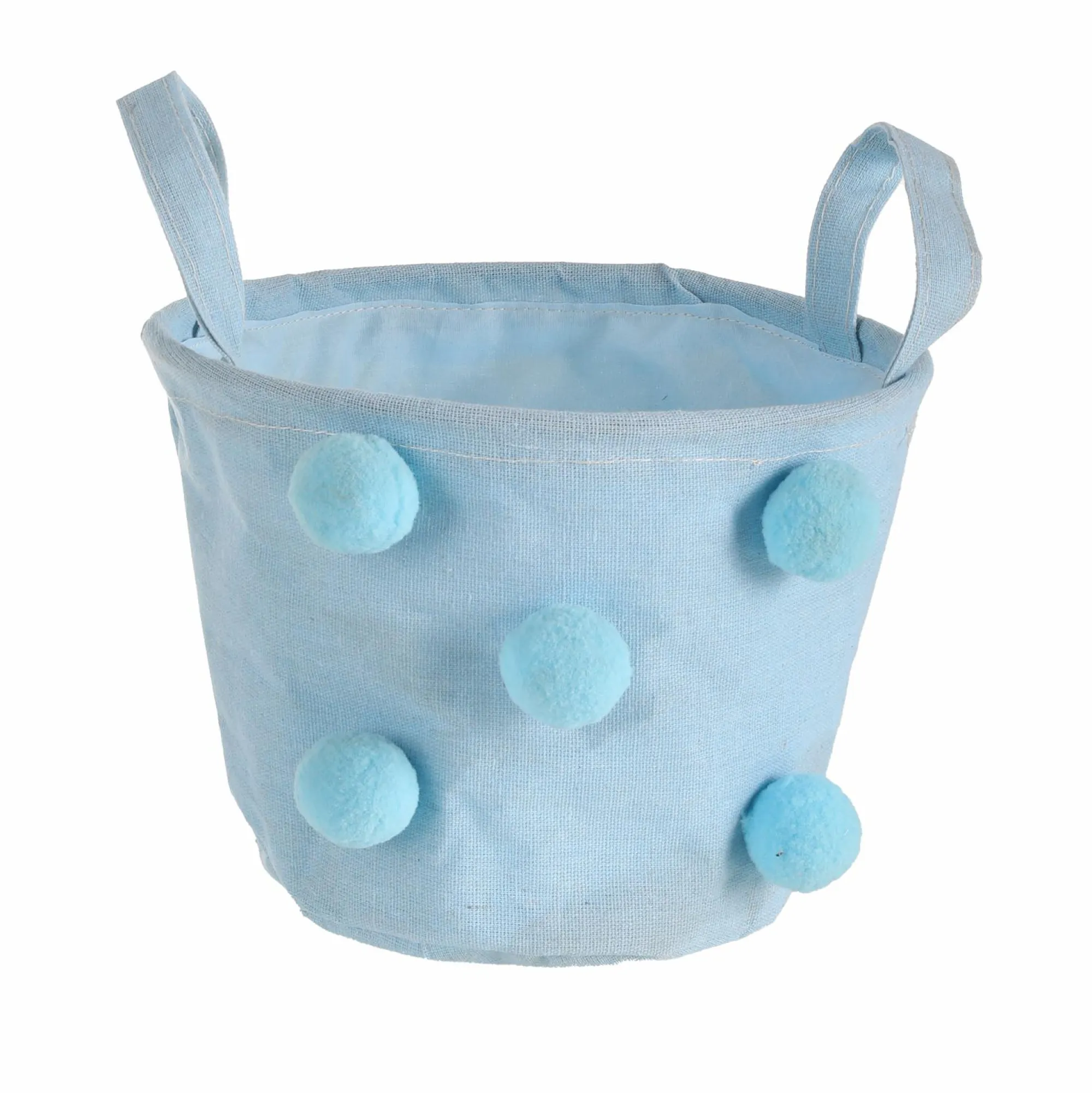 Rangement|Stokomani Panier de rangement pour enfant à pompons