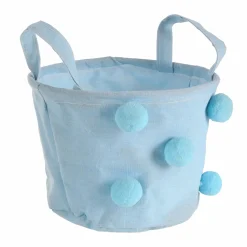 Rangement|Stokomani Panier de rangement pour enfant à pompons
