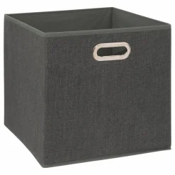 Rangement|FIVE Panier tissu 31x31 cm Gris