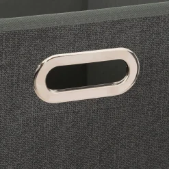 Rangement|FIVE Panier tissu 31x31 cm Gris