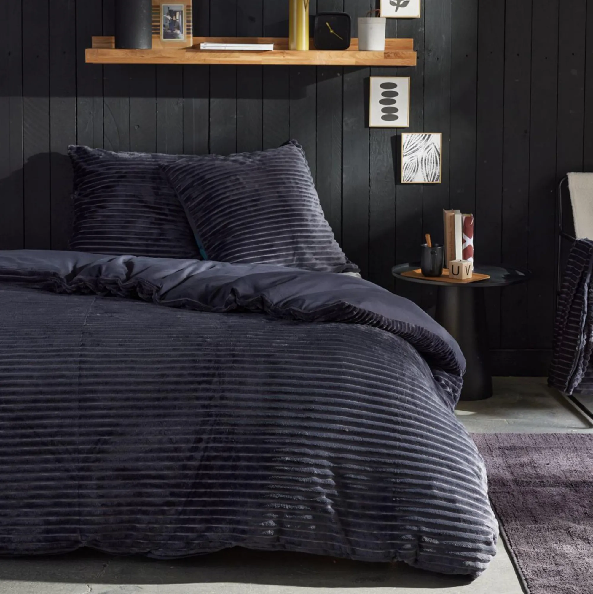Linge De Chambre|Stokomani Parure housse de couette polaire de flanelle + 2 taies d'oreillers