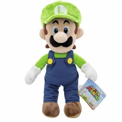 Jouet|De 0 À 24 Mois|SUPER MARIO Peluche Luigi 30cm