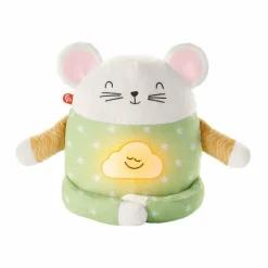 Jouet|De 0 À 24 Mois|FISHER PRICE Peluche Ma petite souris de méditation