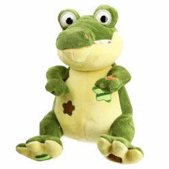 Jouet|De 0 À 24 Mois|PIOUPIOU ET MERVEILLES Peluche Paulo le croco