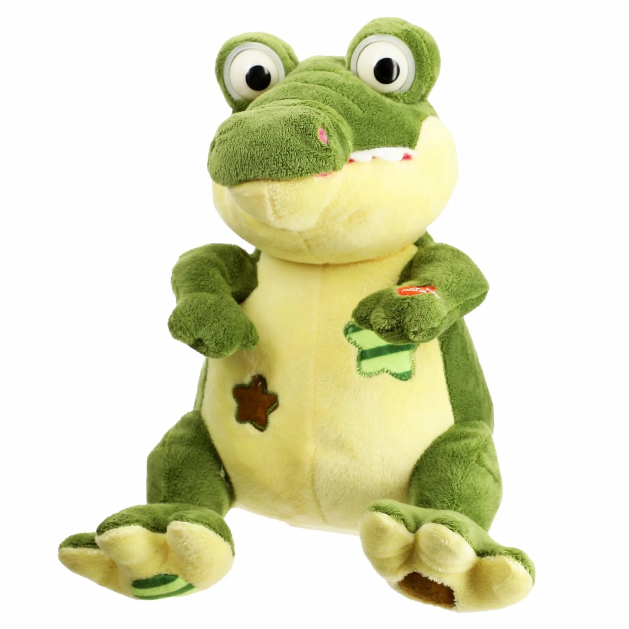 Jouet|De 0 À 24 Mois|PIOUPIOU ET MERVEILLES Peluche Paulo le croco