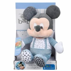 Jouet|De 0 À 24 Mois|MICKEY Peluche veilleuse Baby